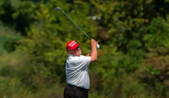 Các chuyên gia an ninh cho biết sở thích chơi golf của cựu Tổng thống Donald Trump là thách thức an ninh lớn đối với Sở Mật vụ (Ảnh: AP)