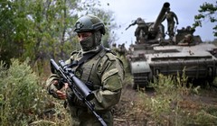 Các binh sĩ Nga trên chiến trường Ukraine (Ảnh: Sputnik)