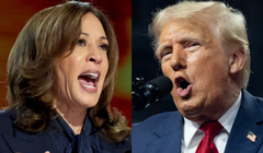 Trong cuộc thăm dò mới nhất, bà Kamala Harris đang dẫn trước ông Donald Trump ở bang Iowa (Ảnh: Getty)
