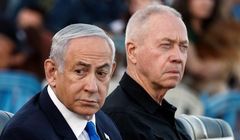 Thủ tướng Israel Benjamin Netanyahu và Bộ trưởng Quốc phòng Israel Yoav Gallant. Ảnh: Reuters