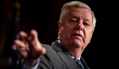 Thượng nghị sĩ Mỹ Lindsey Graham. Ảnh Getty