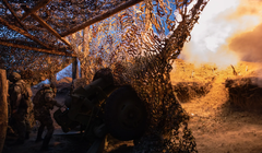 Cuộc xung đột ở Ukraine trong tuần qua xuất hiện nhiều diễn biến leo thang đáng chú ý. Ảnh: Bloomberg