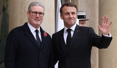 Thủ tướng Anh Keir Starmer và Tổng thống Pháp Emmanuel Macron. Ảnh: Getty.