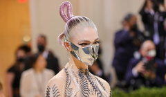 Grimes tham dự Met Gala ở New York vào tháng 9/2021. Ảnh: TNS.