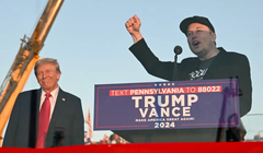 Tổng thống Mỹ Donald Trump đã thực hiện lời hứa trong chiến dịch tranh cử khi thành lập DOGE. Ảnh: AFP.