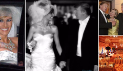 Những hình ảnh trong đám cưới của bà Melania với ông Donald Trump vào năm 2005. Ảnh: Irish Star.