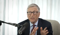 Tỷ phú, nhà từ thiện Mỹ Bill Gates. Ảnh: Yahoo News.