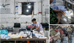 Các nhà sản xuất nhỏ ở Trung Quốc chịu ảnh hưởng nặng nề bởi mức thuế quan cao mà Mỹ áp dụng đối với hàng hóa Trung Quốc. Ảnh: NYTimes.