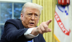 Tổng thống Mỹ Donald Trump đã đưa ra phản ứng sau cuộc tấn công nhằm vào Sumy, Ukraine. Ảnh: Reuters.