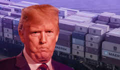 Đòn thuế của Tổng thống Mỹ Donald Trump gây ra một cuộc chuyển hướng thương mại lớn nhất lịch sử. Ảnh: Getty.