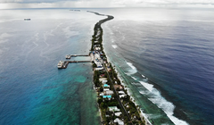 Nằm ở Thái Bình Dương, Tuvalu là một trong những quốc gia xa xôi và biệt lập nhất thế giới. Ảnh: Getty.