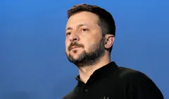 Tổng thống Ukraine Volodymyr Zelensky. Ảnh: Getty.