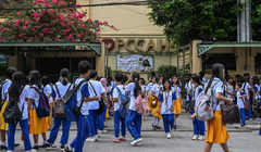 Nhiều người ở Philippines đã tốt nghiệp nhưng vẫn không biết đọc. Ảnh: AFP.