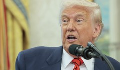 Tổng thống Mỹ Donald Trump tại Phòng Bầu dục ở Nhà Trắng, Washington, DC. ngày 6/5. Ảnh: Getty.