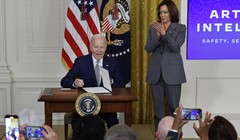 Cựu Tổng thống Mỹ Joe Biden và cựu Phó Tổng thống Kamala Harris. Ảnh: Getty.