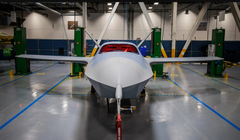 Máy bay không người lái YFQ-42A đang được phát triển như một phần của chương trình máy bay chiến đấu hợp tác của Không quân Mỹ. Ảnh: X/David Allvin.