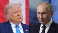 Tổng thống Mỹ Donald Trump và Tổng thống Nga Vladimir Putin. Ảnh: AFP.