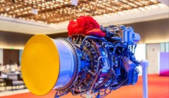 AES100 là động cơ trục tua bin 1.000 kilowatt đầu tiên do Trung Quốc sản xuất, được phê duyệt sản xuất hàng loạt. Ảnh: Xinhua.