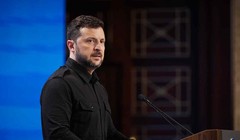 Tổng thống Ukraine Volodymyr Zelensky. Ảnh: Getty.