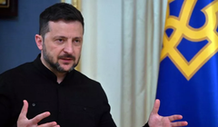 Tổng thống Ukraine Volodymyr Zelensky. Ảnh: Getty.