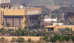 Đại sứ quán Mỹ tại Iraq trong bức ảnh chụp vào năm 2020. Ảnh: Reuters.