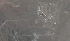 Một bức ảnh vệ tinh cho thấy cơ sở hạt nhân Natanz ở Iran. Ảnh: Bloomberg.