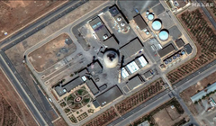 Cơ sở Arak, mặc dù vẫn đang trong quá trình xây dựng, từ lâu đã được các cường quốc phương Tây coi là một thành phần tiềm năng của chương trình vũ khí hạt nhân Iran. Ảnh: Maxar Technologies.