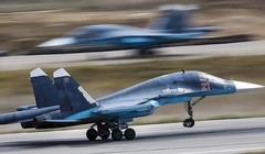 Máy bay chiến đấu Su-34 của Không quân Nga. Ảnh: MW.