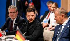 Như một phần của động thái mới, một số chính phủ châu Âu đang xem xét kế hoạch mua vũ khí do Mỹ sản xuất từ ​​ngân sách quốc phòng của họ để chuyển giao cho Ukraine. Ảnh: Getty.