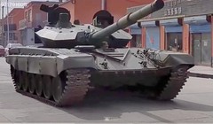 Norinco nâng cấp xe tăng T-72 với tháp pháo mới. Ảnh: Weibo.