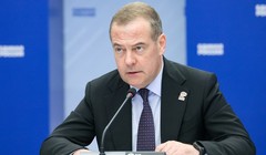 Phó Chủ tịch Hội đồng An ninh Nga, ông Dmitry Medvedev, Moscow, Nga, ngày 17/7. Ảnh: Sputnik.