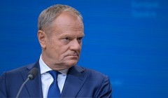 Thủ tướng Ba Lan Donald Tusk tại Brussels, Bỉ, ngày 26/6. Ảnh: Getty.