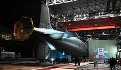 Tàu ngầm tấn công lớp Yasen-M trước khi hạ thủy. Ảnh: MW.