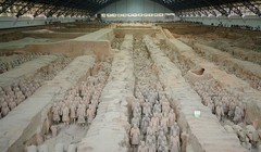 Đội quân đất nung thời nhà Tần. Ảnh: Getty.