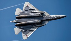 Chiến đấu cơ Su-57 của Nga. Ảnh: MW.