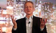Geoffrey Hinton, người được mệnh danh là "Bố già AI". Ảnh: Reuters.