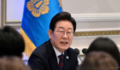 Tổng thống Hàn Quốc Lee Jae-myung phát biểu tại Nhà Xanh vào ngày 3/7. Ảnh: Reuters.