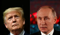 Cuộc gặp thượng đỉnh giữa ông Donald Trump và ông Vladimir Putin sẽ gây tác động lớn tới chiến sự Ukraine. Ảnh: AFP.