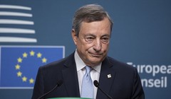 Cựu Thủ tướng Italy và cựu Chủ tịch Ngân hàng Trung ương Châu Âu, Mario Draghi. Ảnh: Getty.