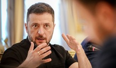 Tổng thống Ukraine Volodymyr Zelensky. Ảnh: Getty.