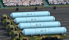 JL-3 là tên lửa đạn đạo liên lục địa thế hệ thứ ba, phóng từ tàu ngầm. Ảnh: Xinhua.