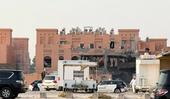 Một tòa nhà bị hư hại sau cuộc tấn công của Israel vào các nhà lãnh đạo Hamas ở Doha, Qatar trong hôm 9/9. Ảnh: Reuters.