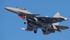 Máy bay chiến đấu Su-30MKA của Không quân Algeria. Ảnh: MW.