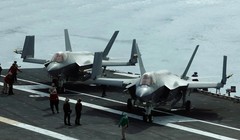 Máy bay F-35 đã liên tục cải thiện khả năng chiến đấu của mình thông qua các gói nâng cấp được đặt tên, nhưng đã có sự chậm trễ lớn đối với những gói gần đây nhất. Ảnh: Reuters.