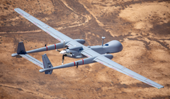 Mẫu UAV Heron do Israel sản xuất. Ảnh: Aerospace.