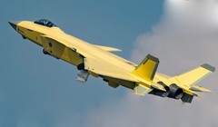 Máy bay chiến đấu thế hệ thứ năm J-20 của Trung Quốc. Ảnh: MW.