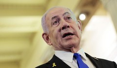 Thủ tướng Israel Benjamin Netanyahu tại Điện Capitol, Mỹ ngày 8/7. Ảnh: Getty.