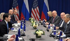 Ngoại trưởng Nga và Mỹ đã có cuộc gặp bên lề Đại hội đồng LHQ hôm 24/9. Ảnh: Sputnik.