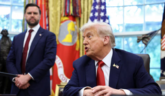 Tổng thống Mỹ Donald Trump phát biểu tại Nhà Trắng ở Washington, D.C., Mỹ ngày 25/9. Ảnh: Reuters.