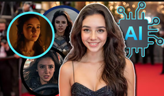 "Nữ diễn viên"AI có tên Tilly Norwood đang làm dấy lên làn sóng phẫn nộ trong giới diễn viên con người ở kinh đô điện ảnh Hollywood. Ảnh: Getty.